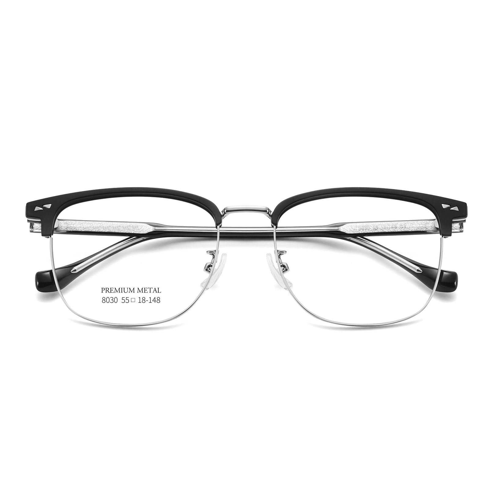 Lunettes en alliage à bande métallique intégrées 8030 Business