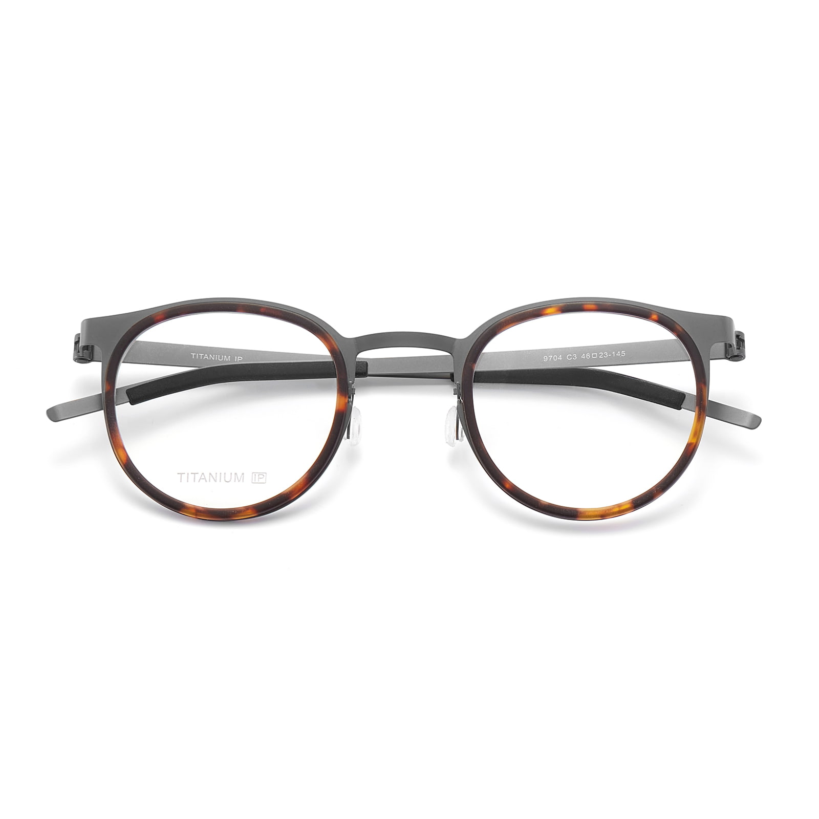9704 Lunettes en titane pur sans vis à jante séparée