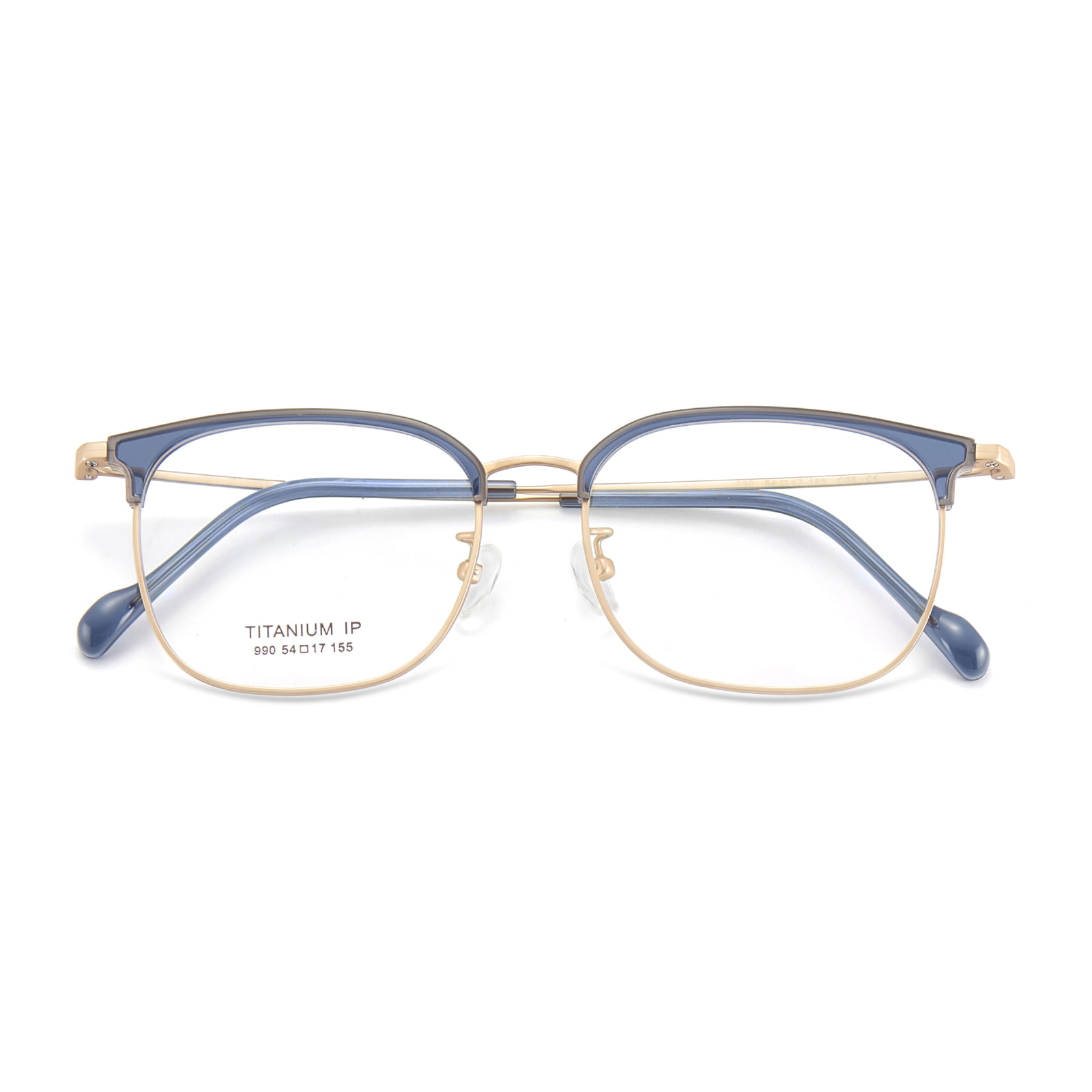 Lunettes en titane pur résistantes à la sueur, monture à sourcils 990