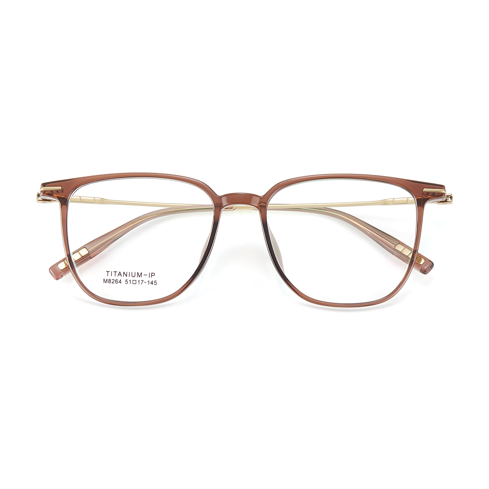 Lunettes M8264 en bambou et titane légères et durables