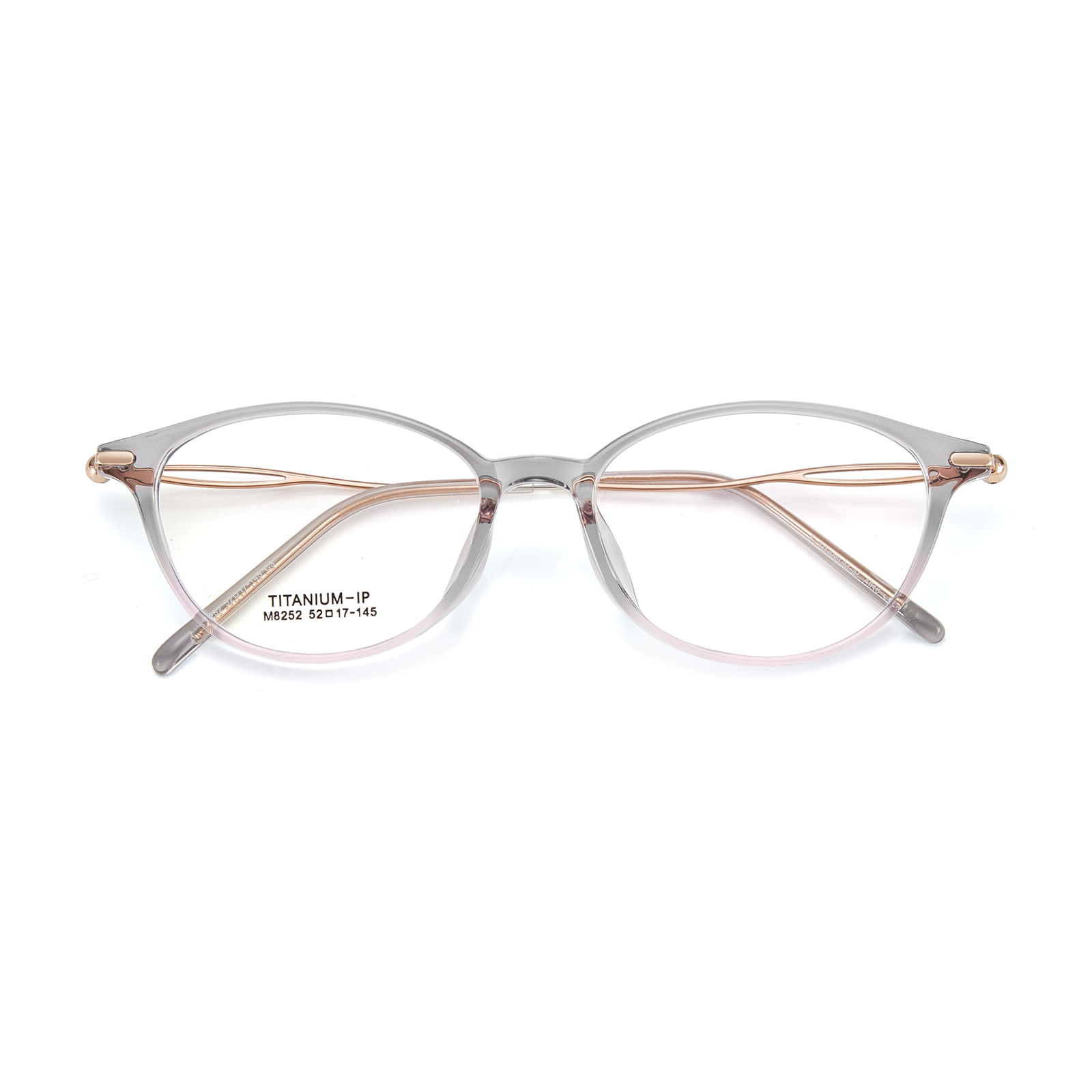 Lunettes en titane β creuses à pattes en titane ultra-résistantes M8252