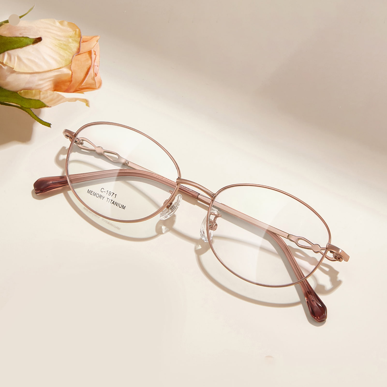 Lunettes en alliage de titane à mémoire délicate Commuter 1971