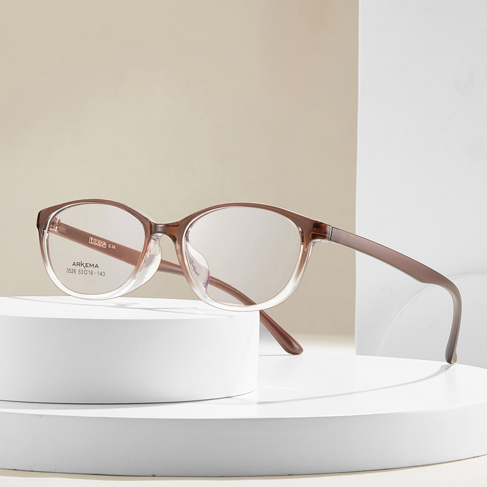 Monture œil-de-chat 3526 pour lunettes TR90