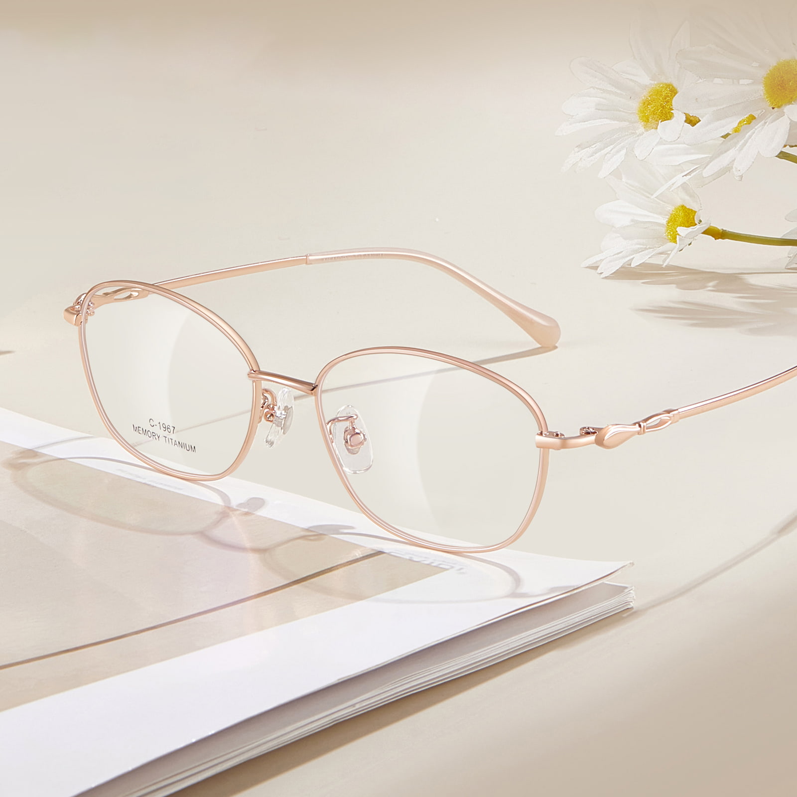 Lunettes en alliage 1967 Daily Bow Design