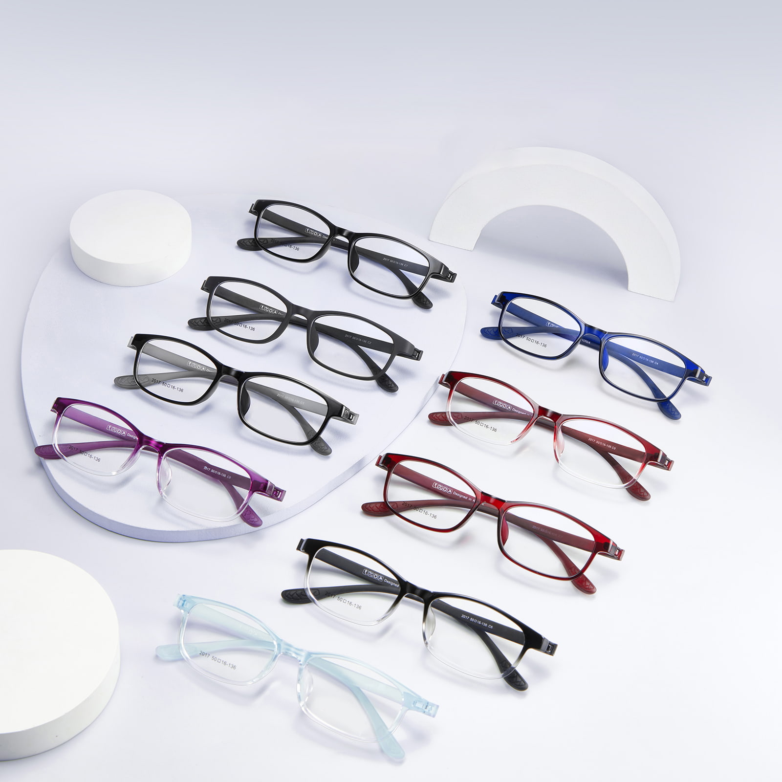 Lunettes TR90 à clipser, résistantes aux chutes et à l'usure 2017