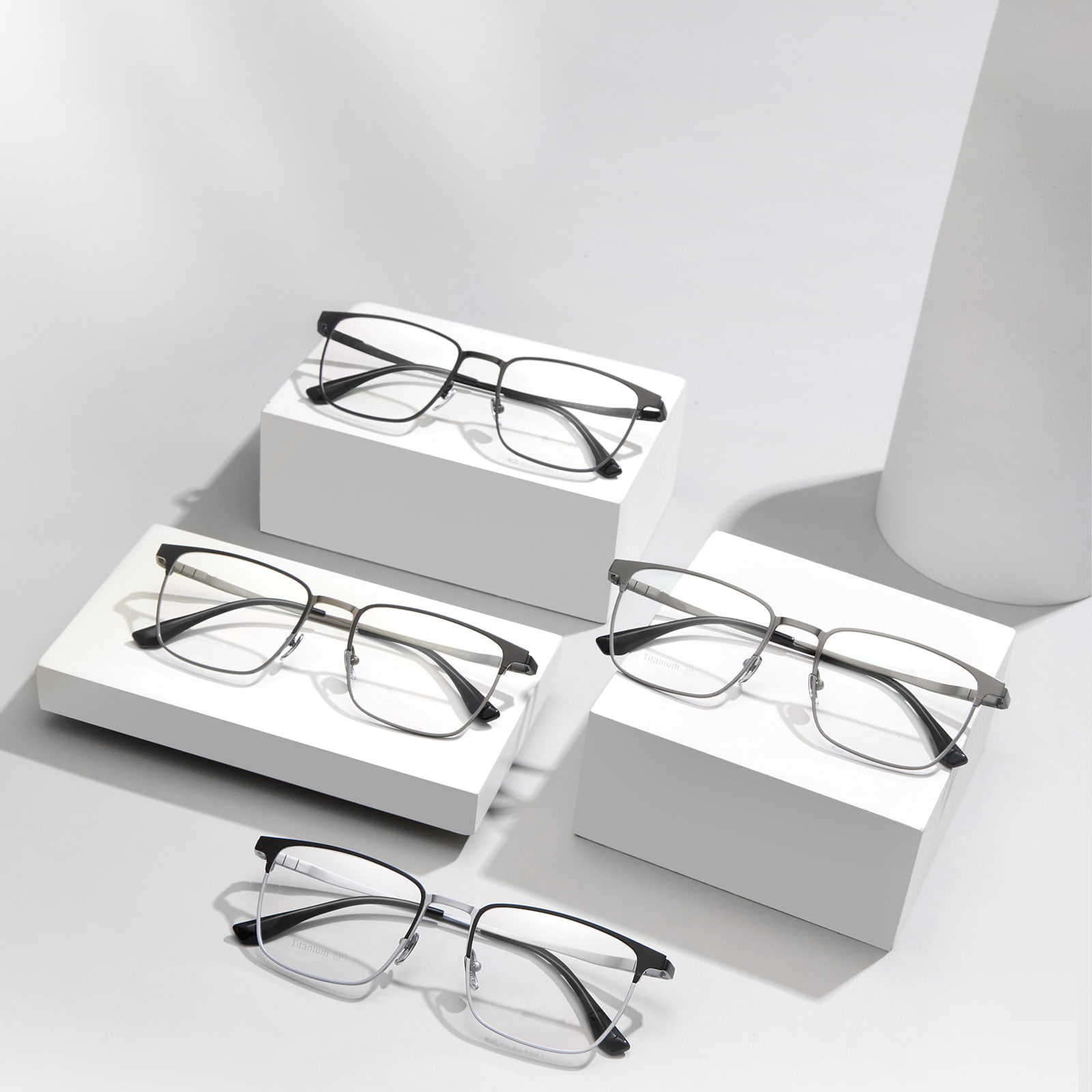 Lunettes antidérapantes en titane pur TA2212 Business