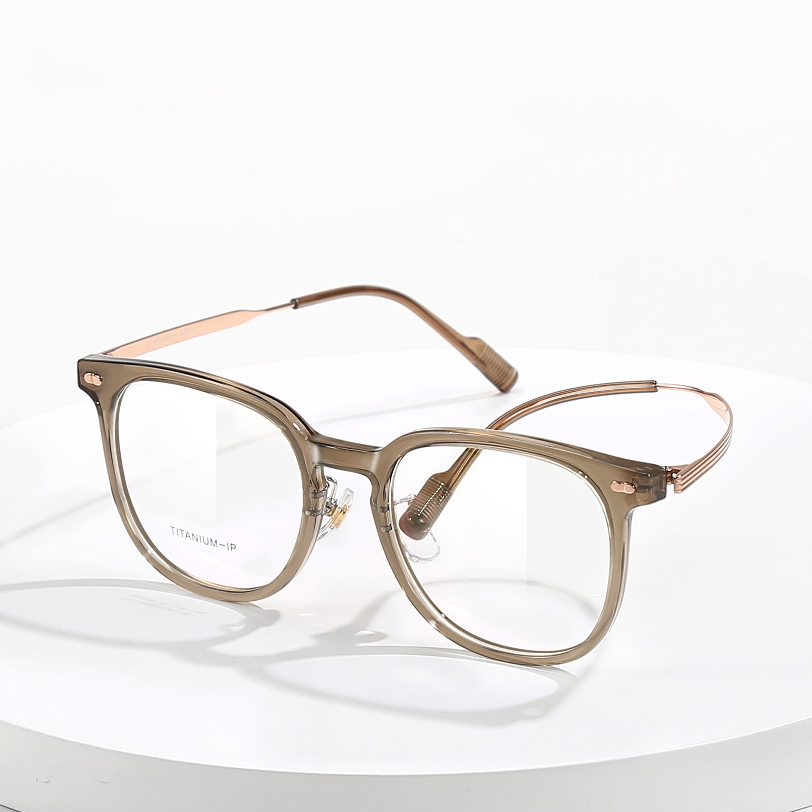 Lunettes en titane β épaisses et durables, ne se décolorent pas, M8045