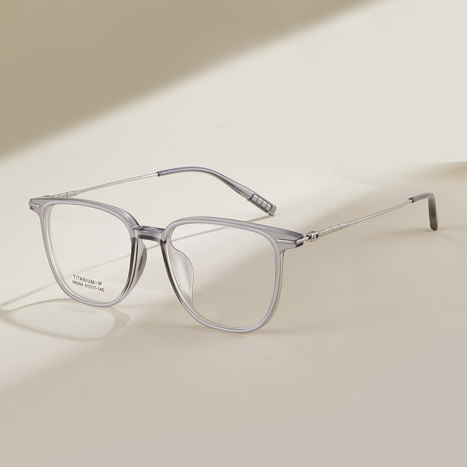 Lunettes M8264 en bambou et titane légères et durables