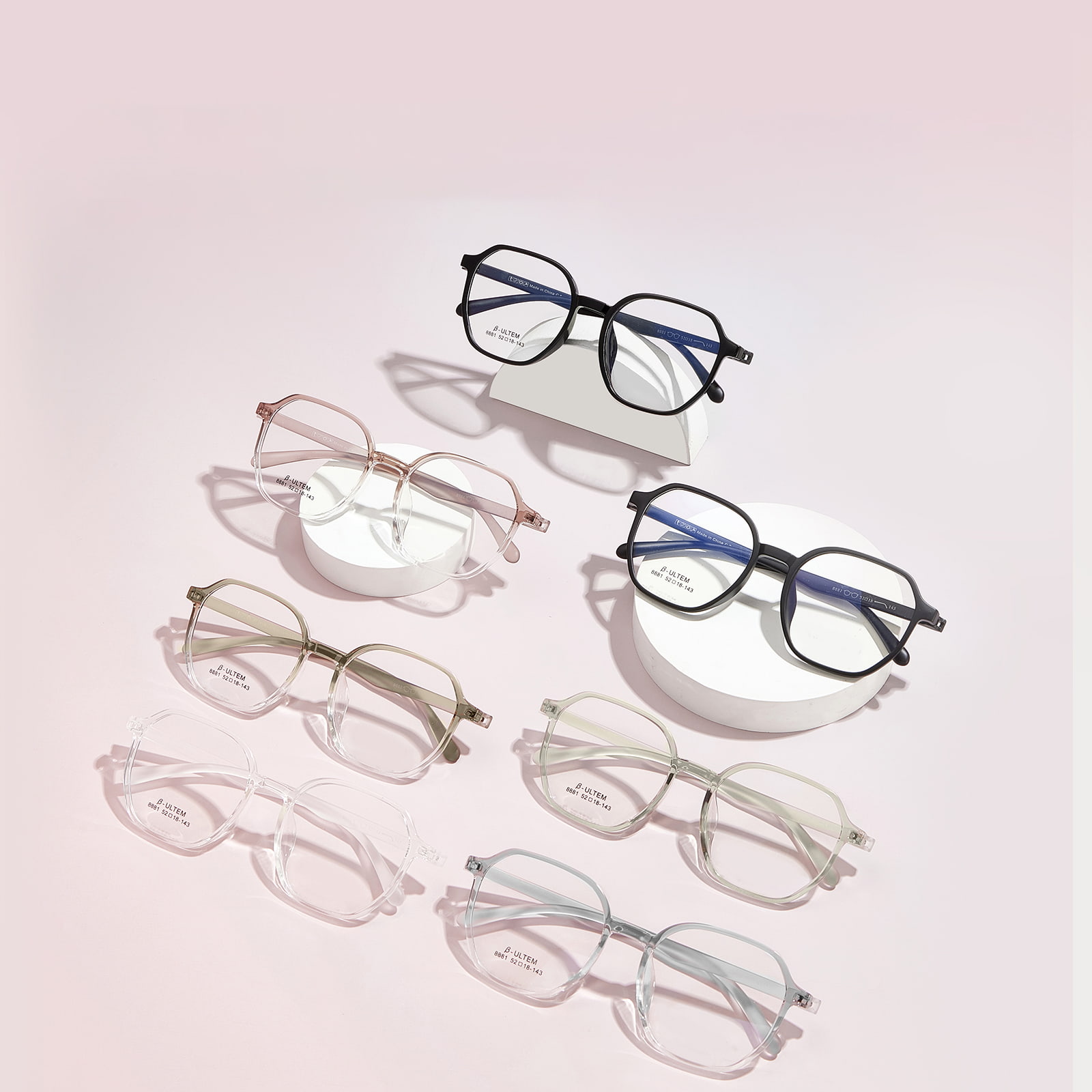 8881 Lunettes TR90 pour écran d'ordinateur sans vis