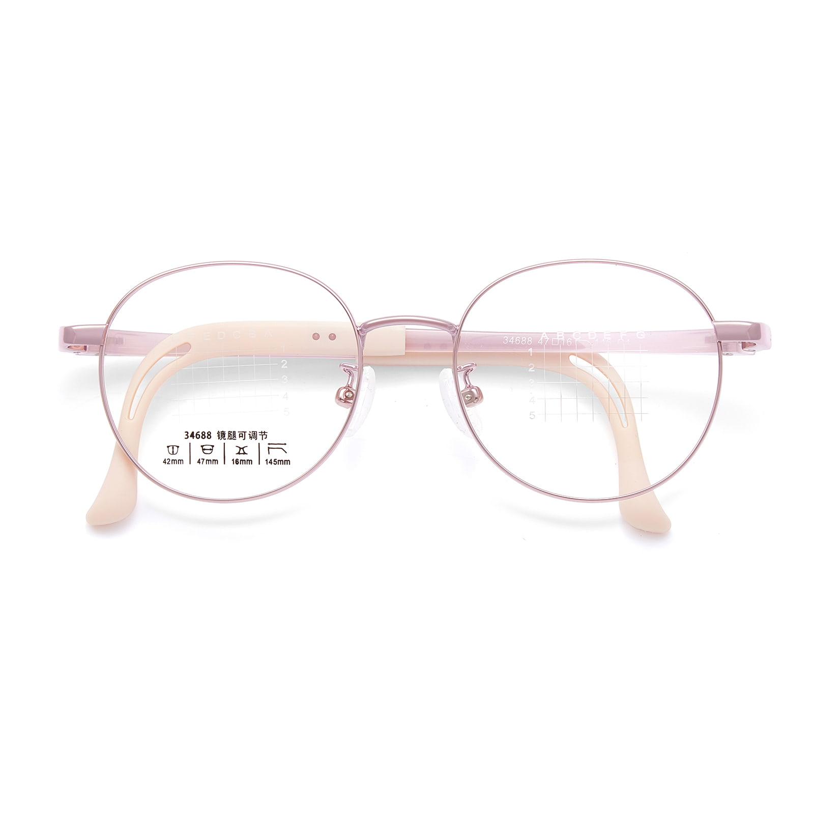 34688 Lunettes en alliage de sécurité à boucle sans vis pour enfants