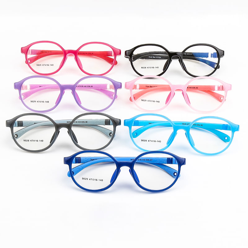 Lunettes amovibles à charnière élastique pour correction de la vision 9029