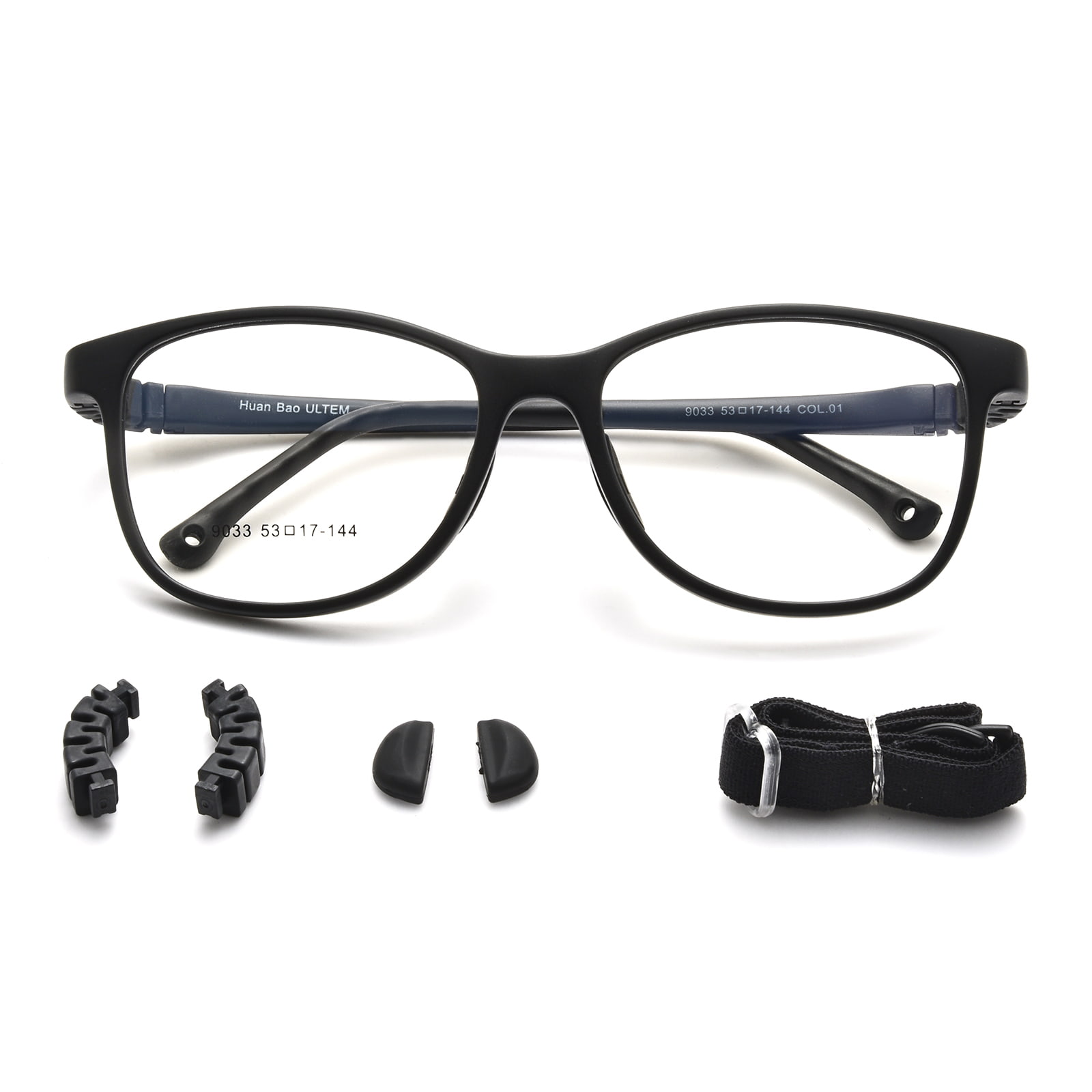 9033 Lunettes amovibles en silicone de sécurité antichute