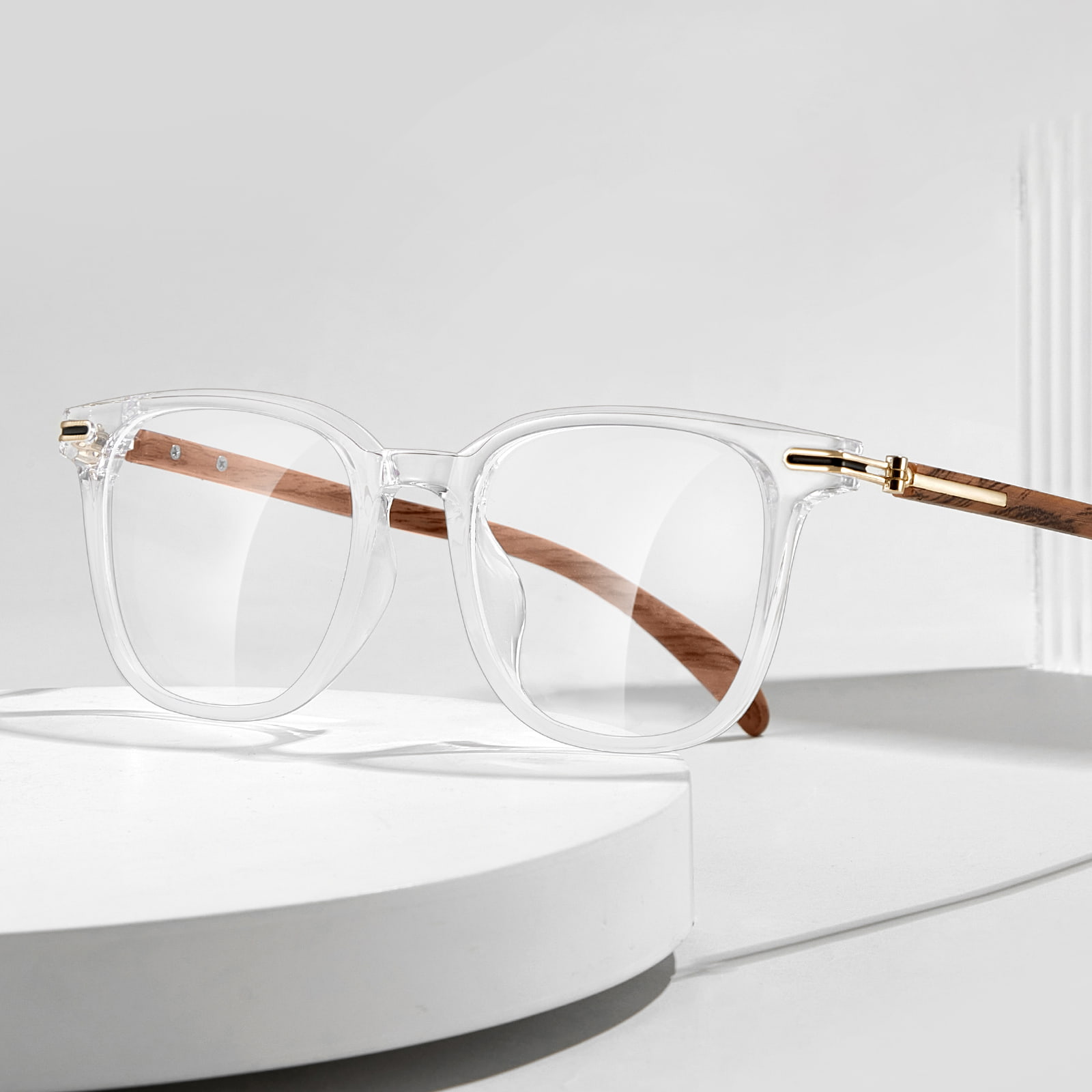 210094 Lunettes anti-lumière bleue antidérapantes imitation grain de bois