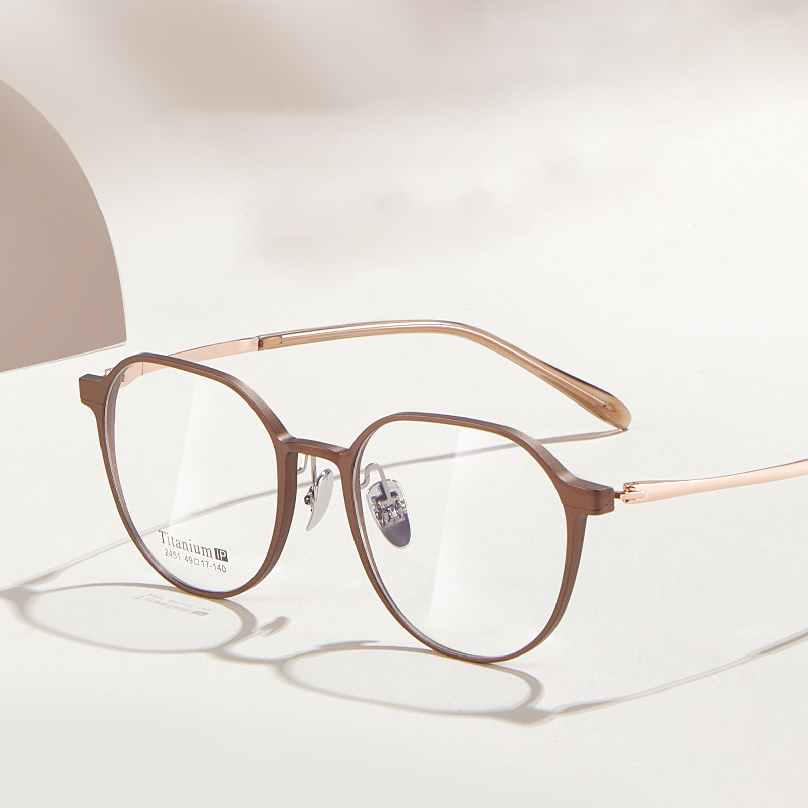 Lunettes de lecture monobloc anti-rayures en aluminium-magnésium 2451