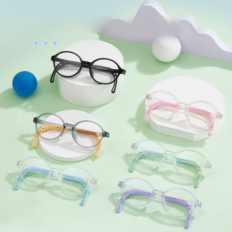 Lunettes creuses 2306 avec corde à lunettes assortie, plaquettes nasales en Silicone souple Anti-perte