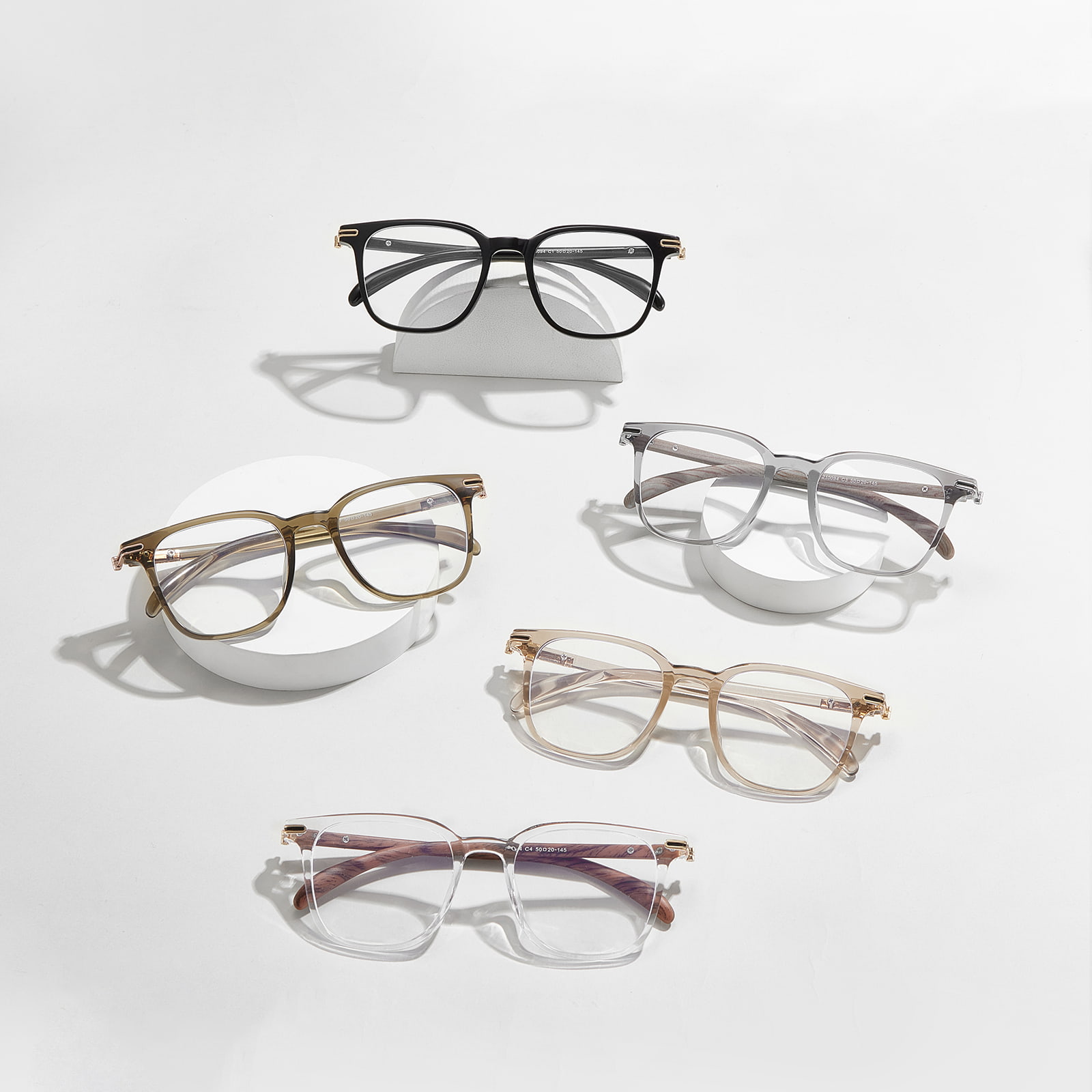210094 Lunettes anti-lumière bleue antidérapantes imitation grain de bois