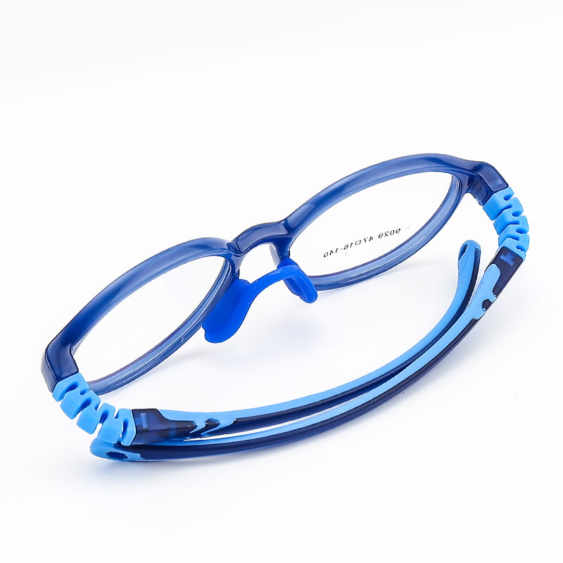 Lunettes amovibles à charnière élastique pour correction de la vision 9029