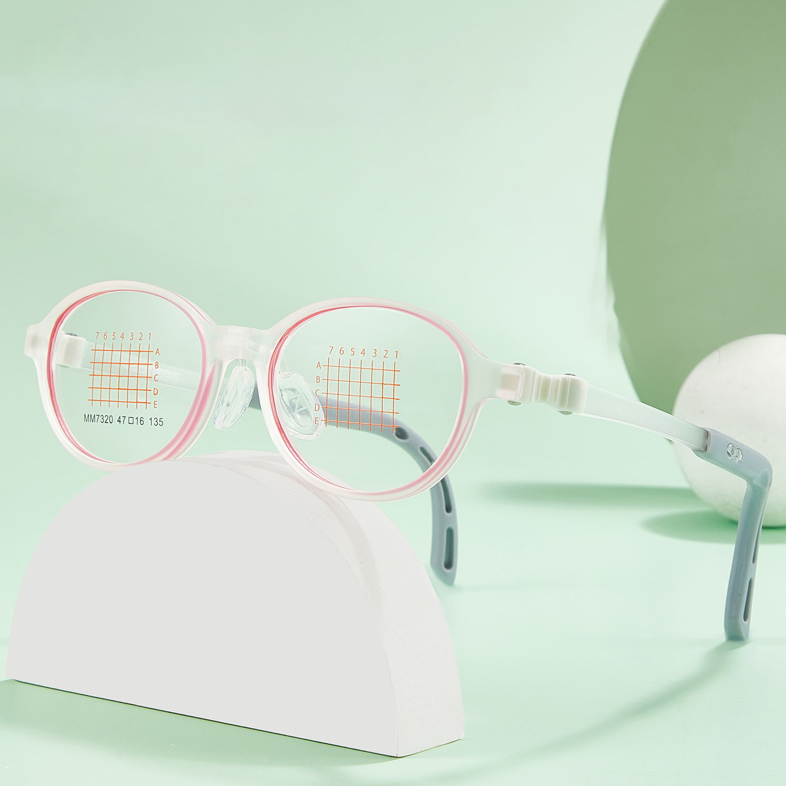 MM7320 Lunettes EMS respectueuses de l'environnement, légères et incassables