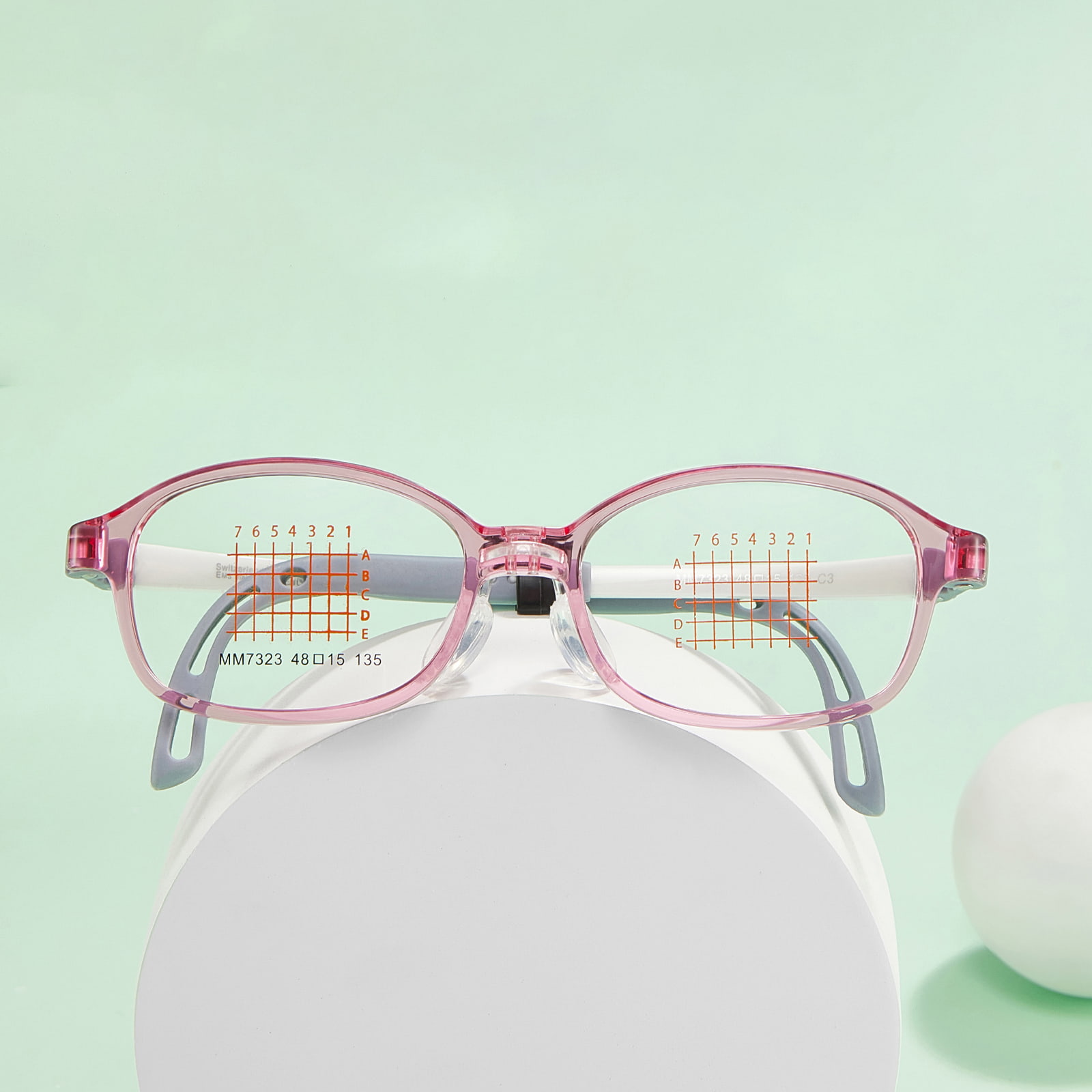 Lunettes EMS légères adaptatives à la croissance MM7323