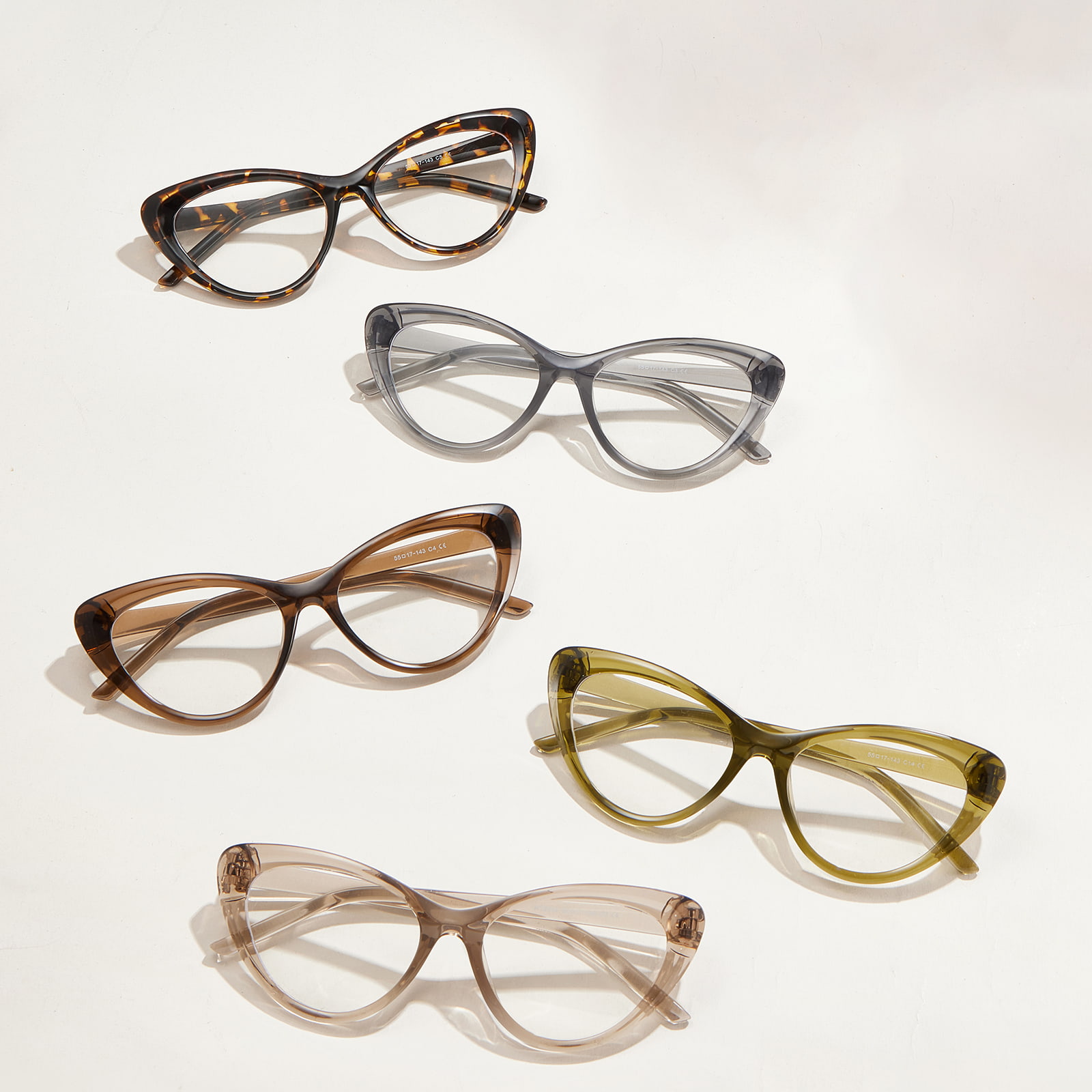 W72346 Lunettes anti-stress anti-lumière bleue à lignes épaisses de style américain