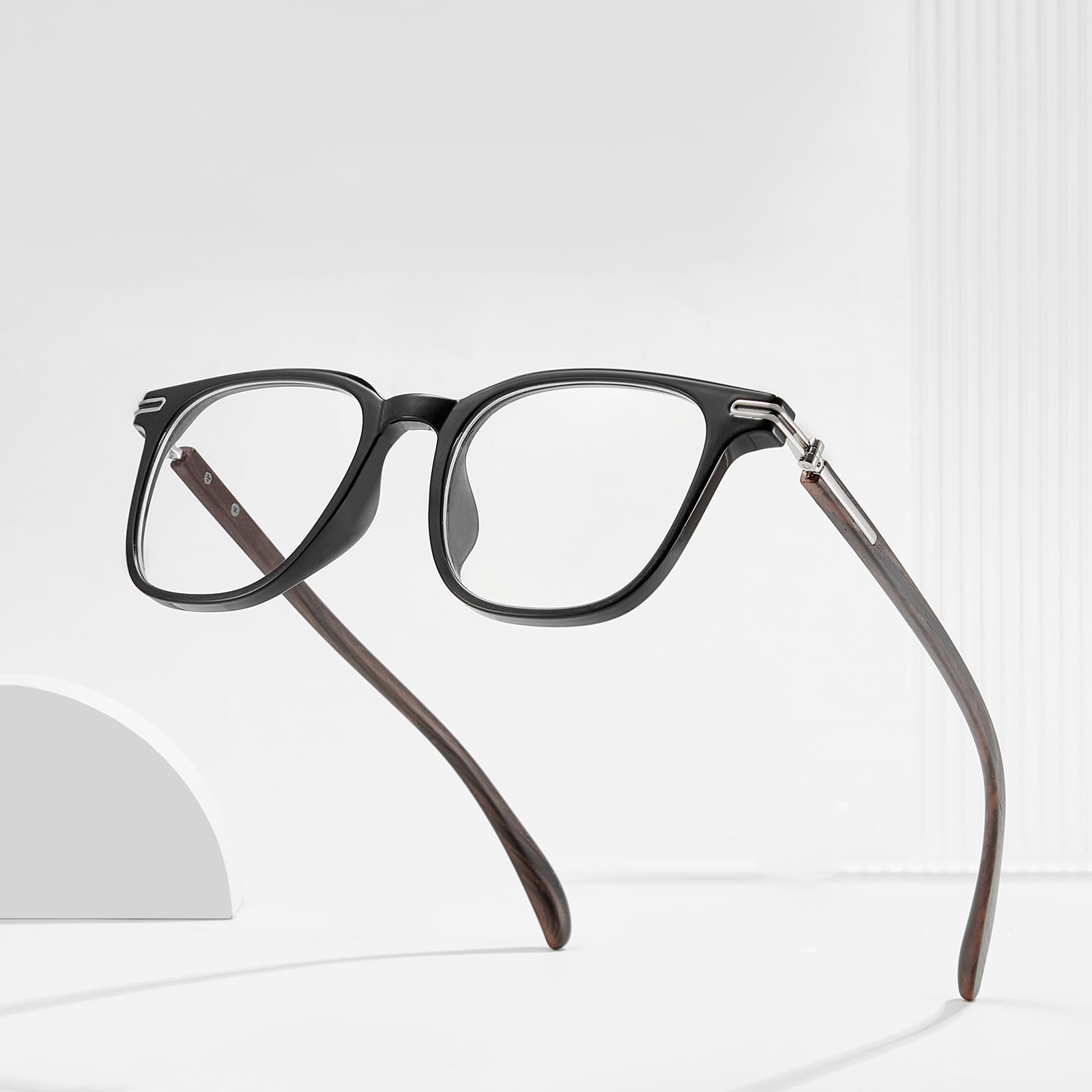 210094 Lunettes anti-lumière bleue antidérapantes imitation grain de bois
