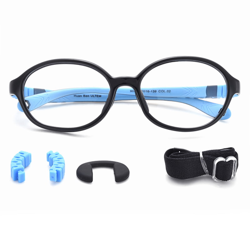 9025 Lunettes détachables incassables avec corde pour lunettes de sport