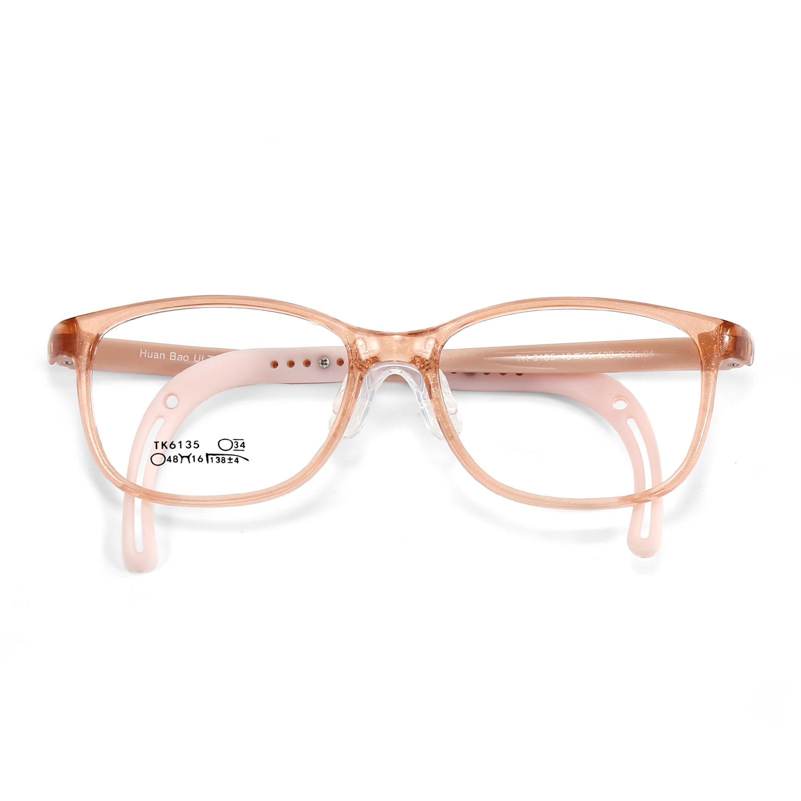 TK6135 Couvre-pieds en silicone coloré Lunettes pour enfants sans pression