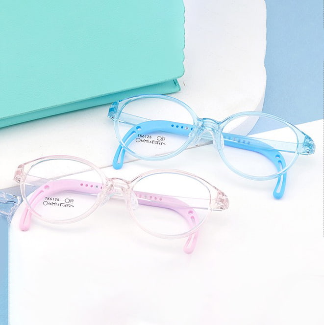 TK6125 Lunettes pour enfants à paillettes avec corde antidérapante