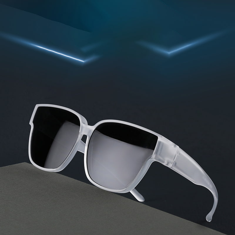 0003 Lunettes de soleil polarisées à double usage pour vision nocturne