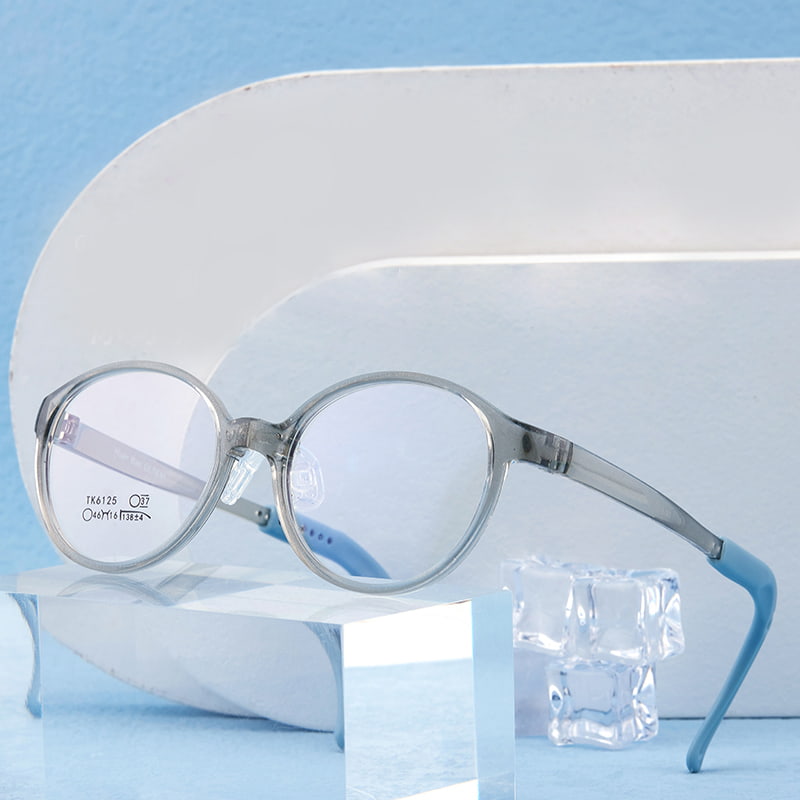 TK6125 Lunettes pour enfants à paillettes avec corde antidérapante