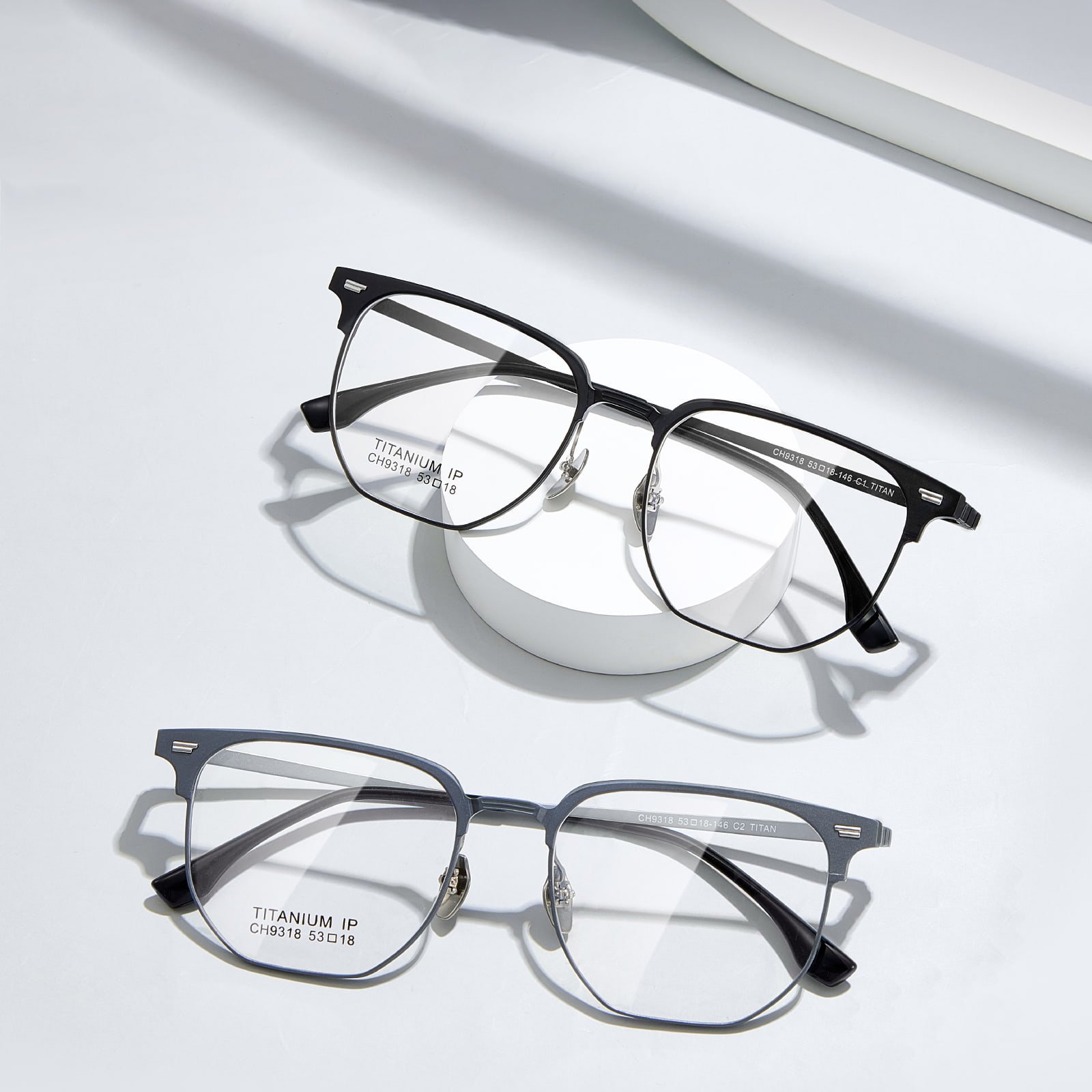 CH9318 Lunettes de soleil magnétiques 3 en 1 avec miroir polygonal Great Wall
