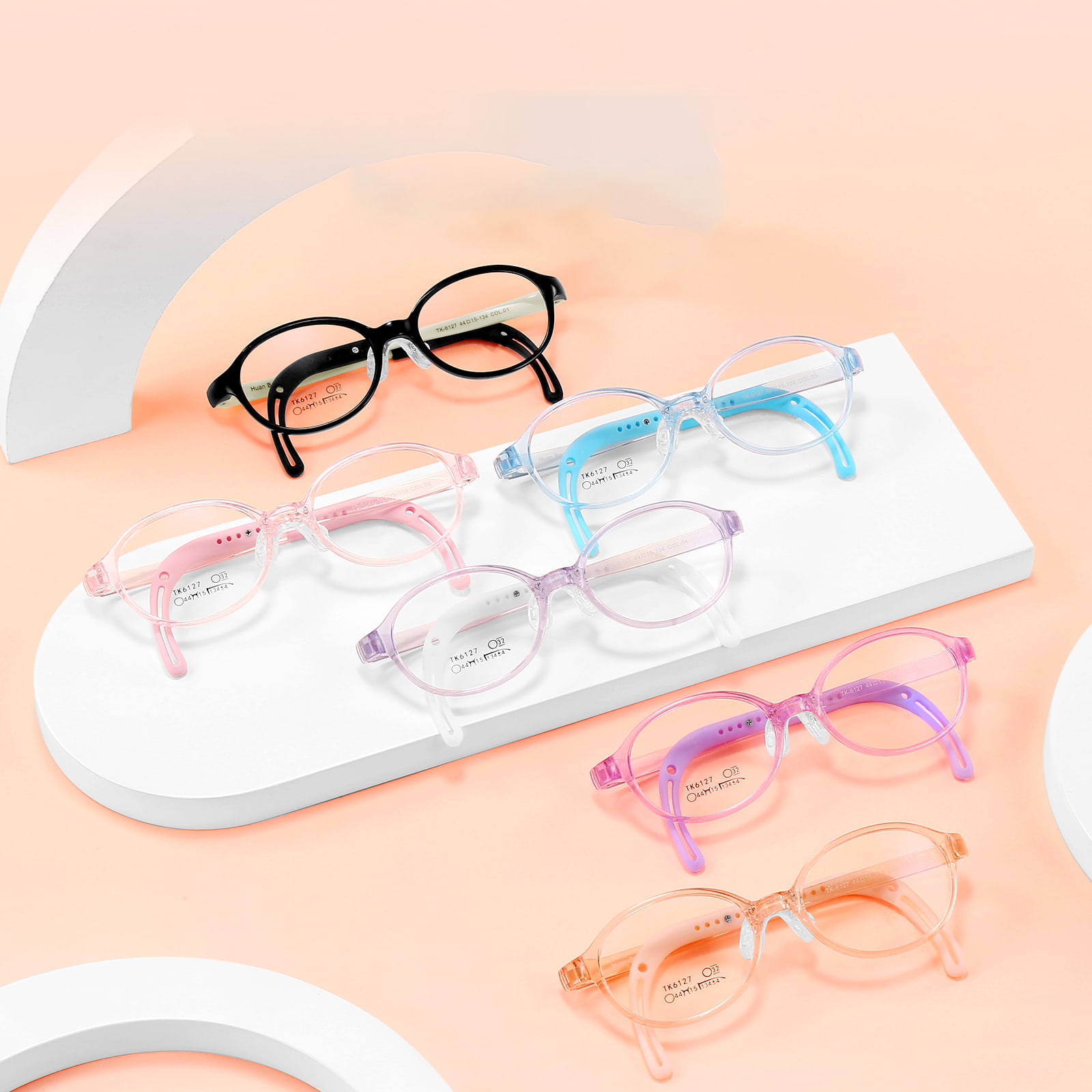 TK6127 Lunettes pour enfants ultralégères avec ficelle