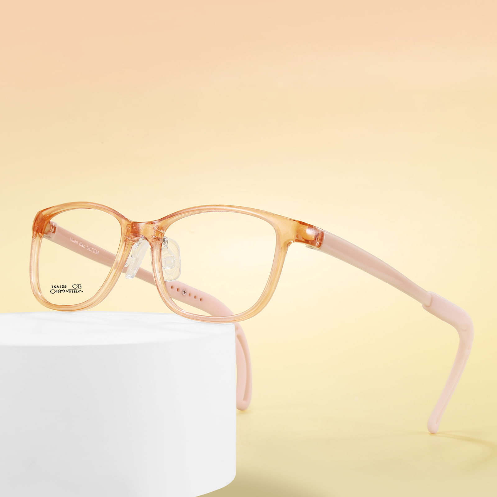 TK6135 Couvre-pieds en silicone coloré Lunettes pour enfants sans pression