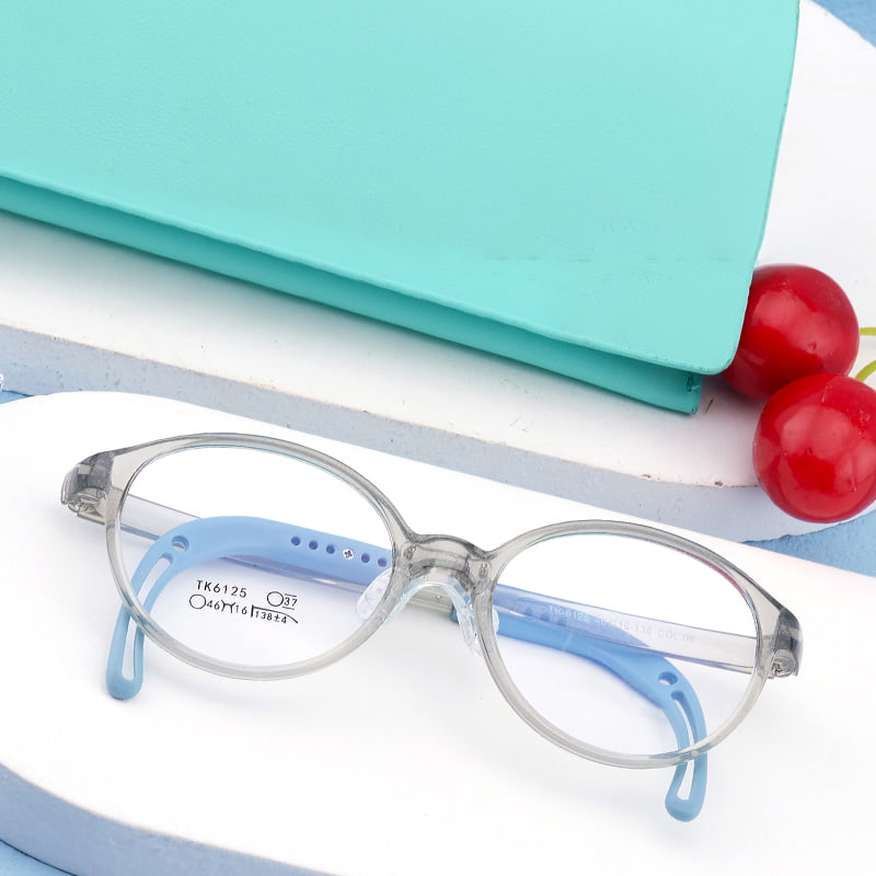 TK6125 Lunettes pour enfants à paillettes avec corde antidérapante