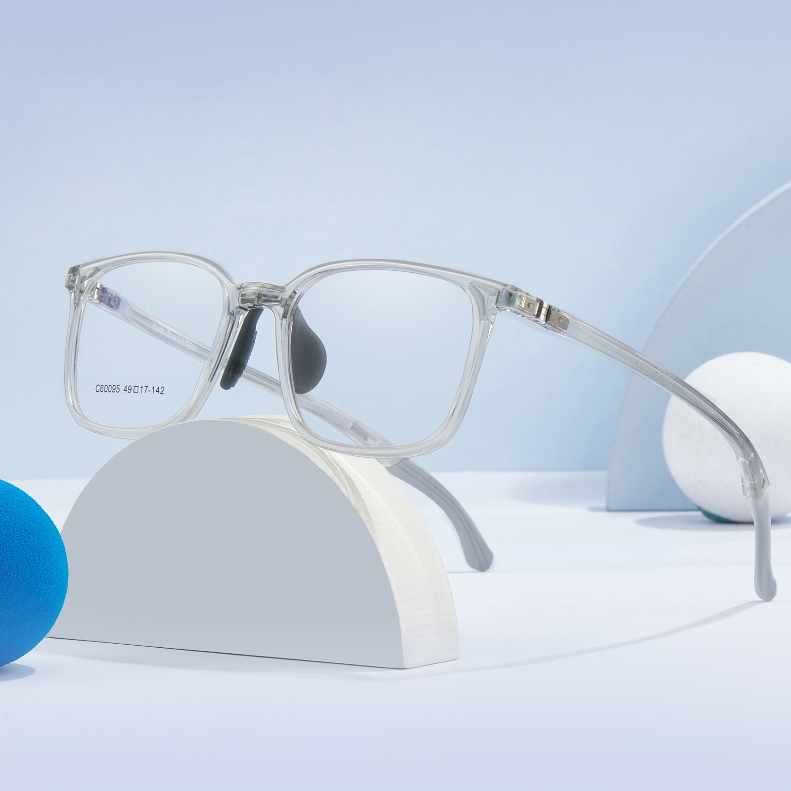 60095 Lunettes de sport réglables à quatre angles résistantes à l'usure