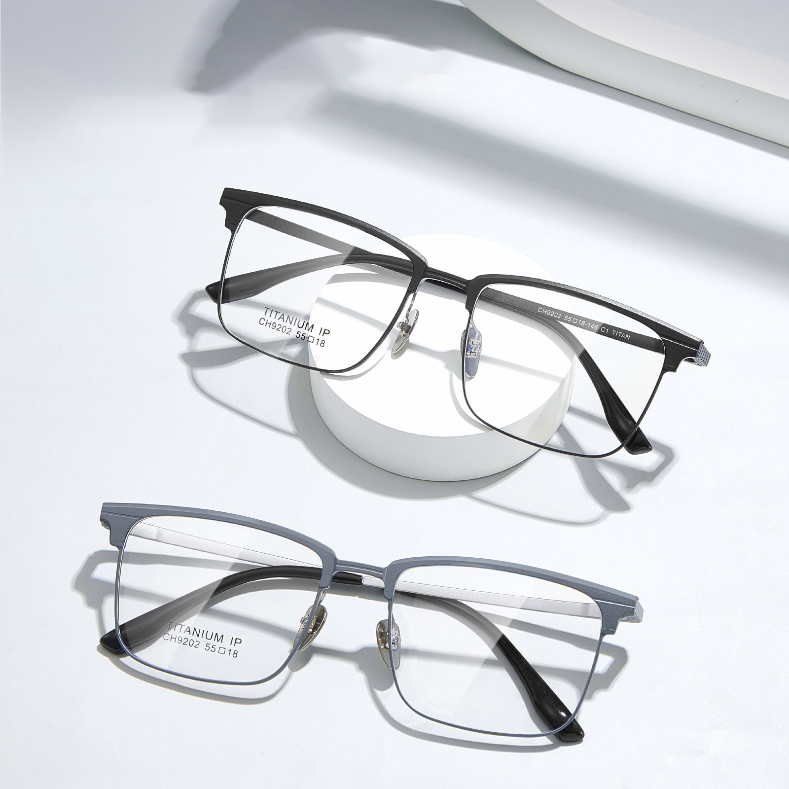 CH9202 Lunettes de soleil magnétiques une pièce trois-en-un pour myopie finement sculptées