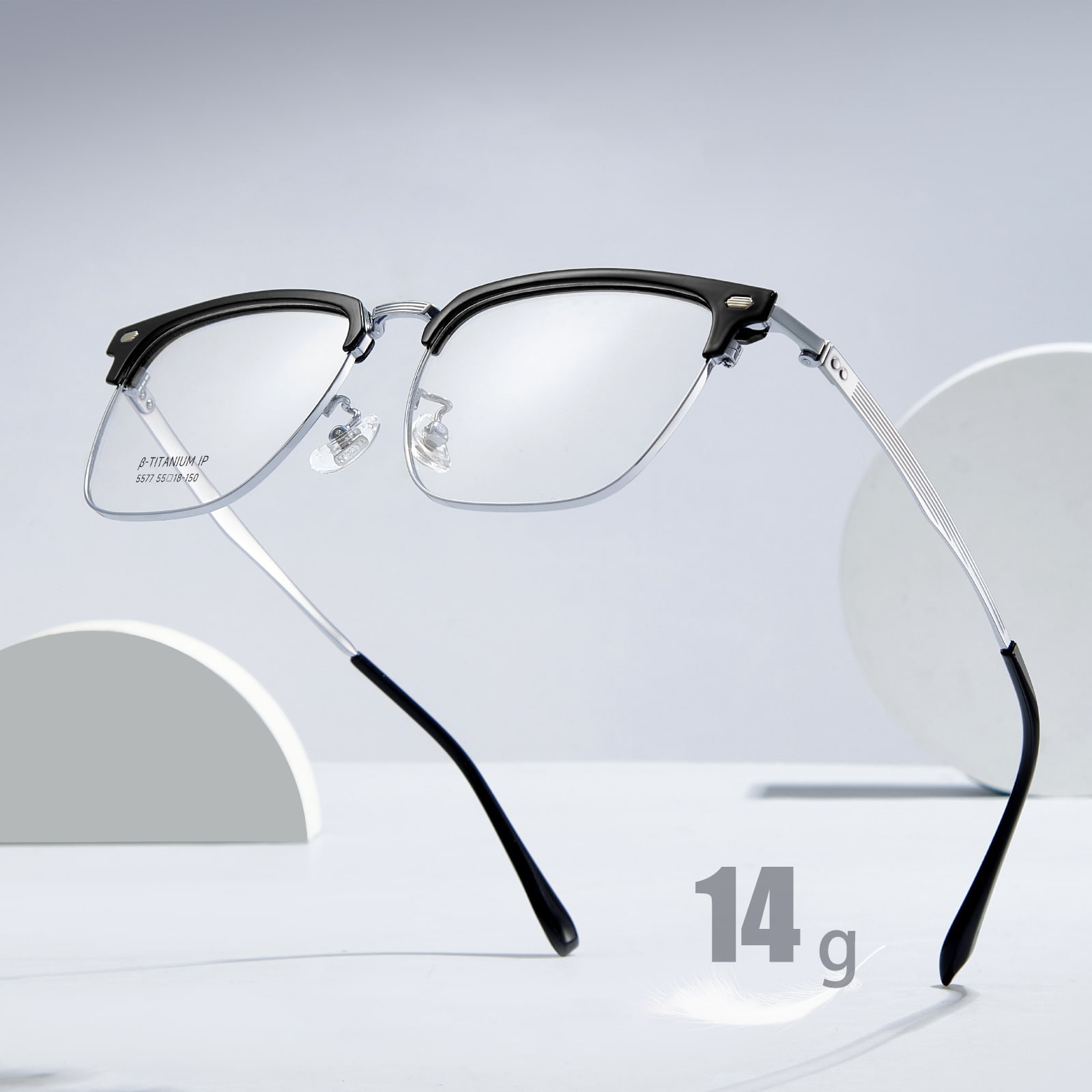 5577 Porte-sourcils de conduite portable 3 en 1 lunettes de soleil magnétiques