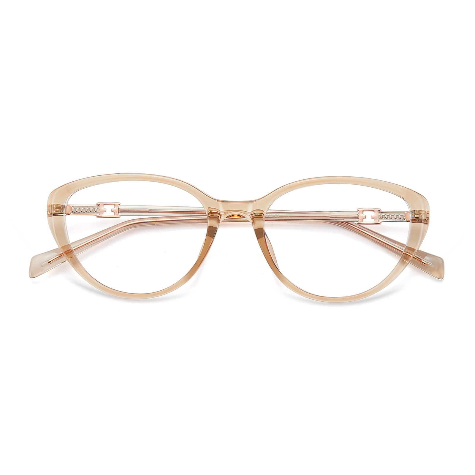 TJ5786 Lunettes anti-lumière bleue à monture papillon élargie