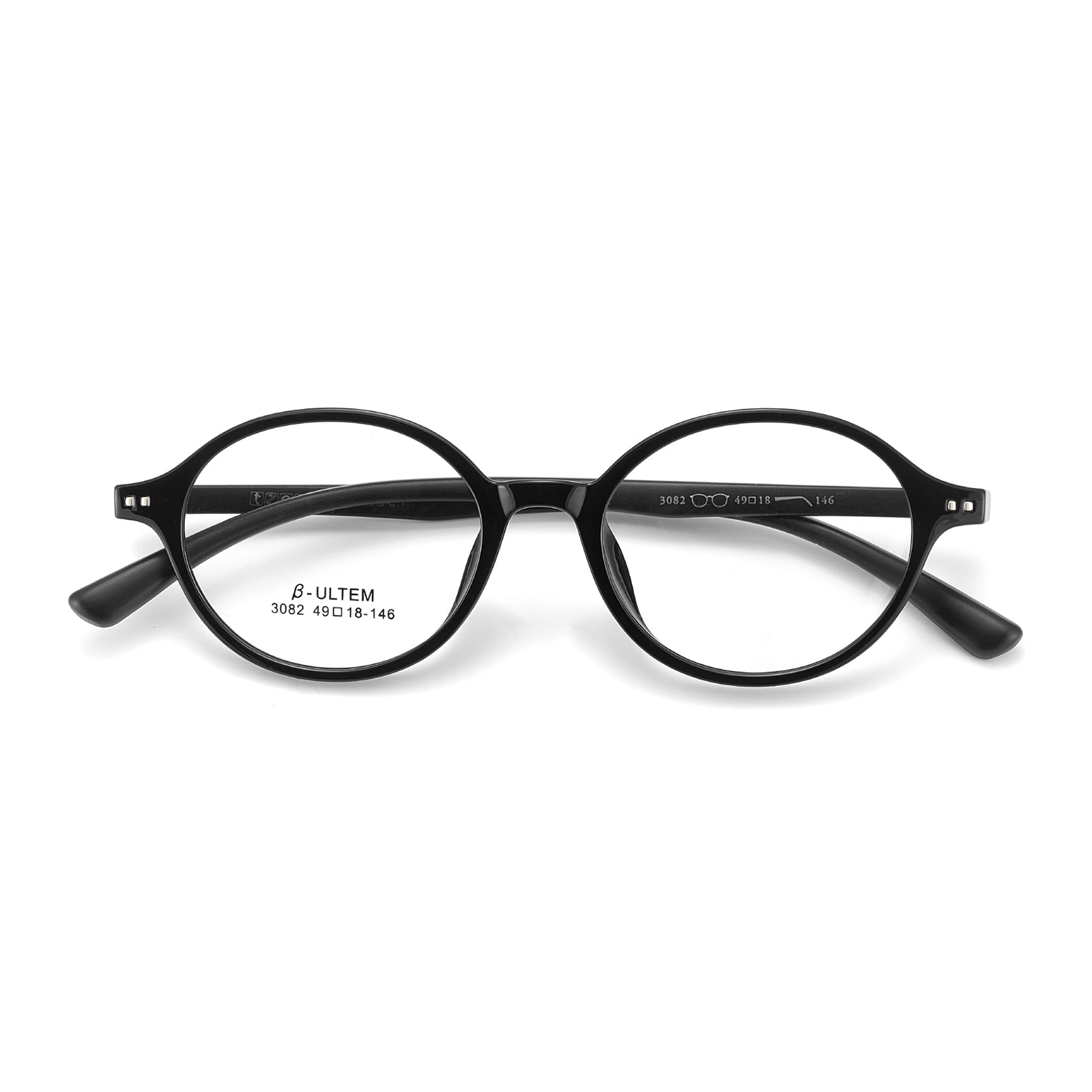 Lunettes TR90 sans stress à monture ovale 3082