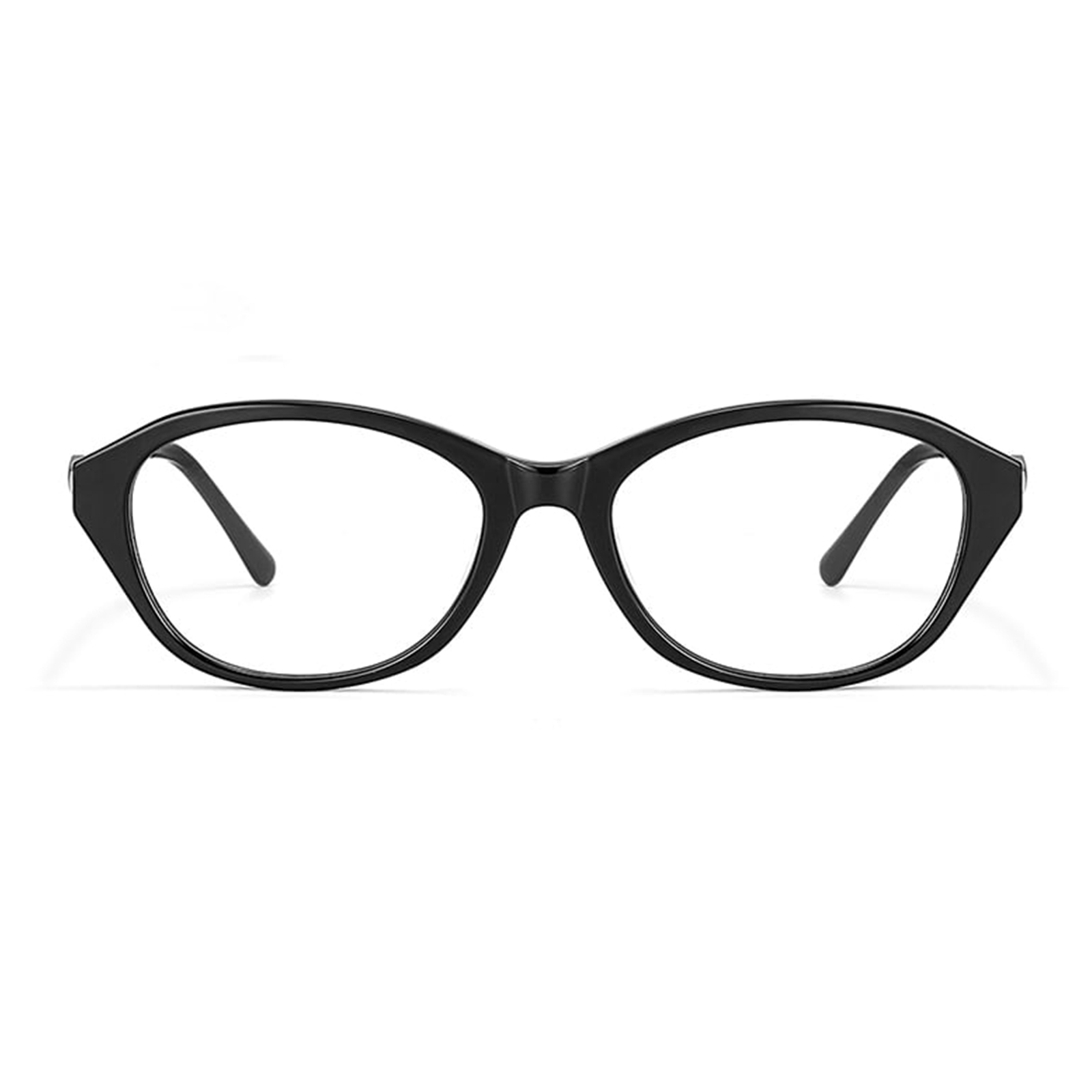 Lunettes rétro œil-de-chat en acétate légères BC2039