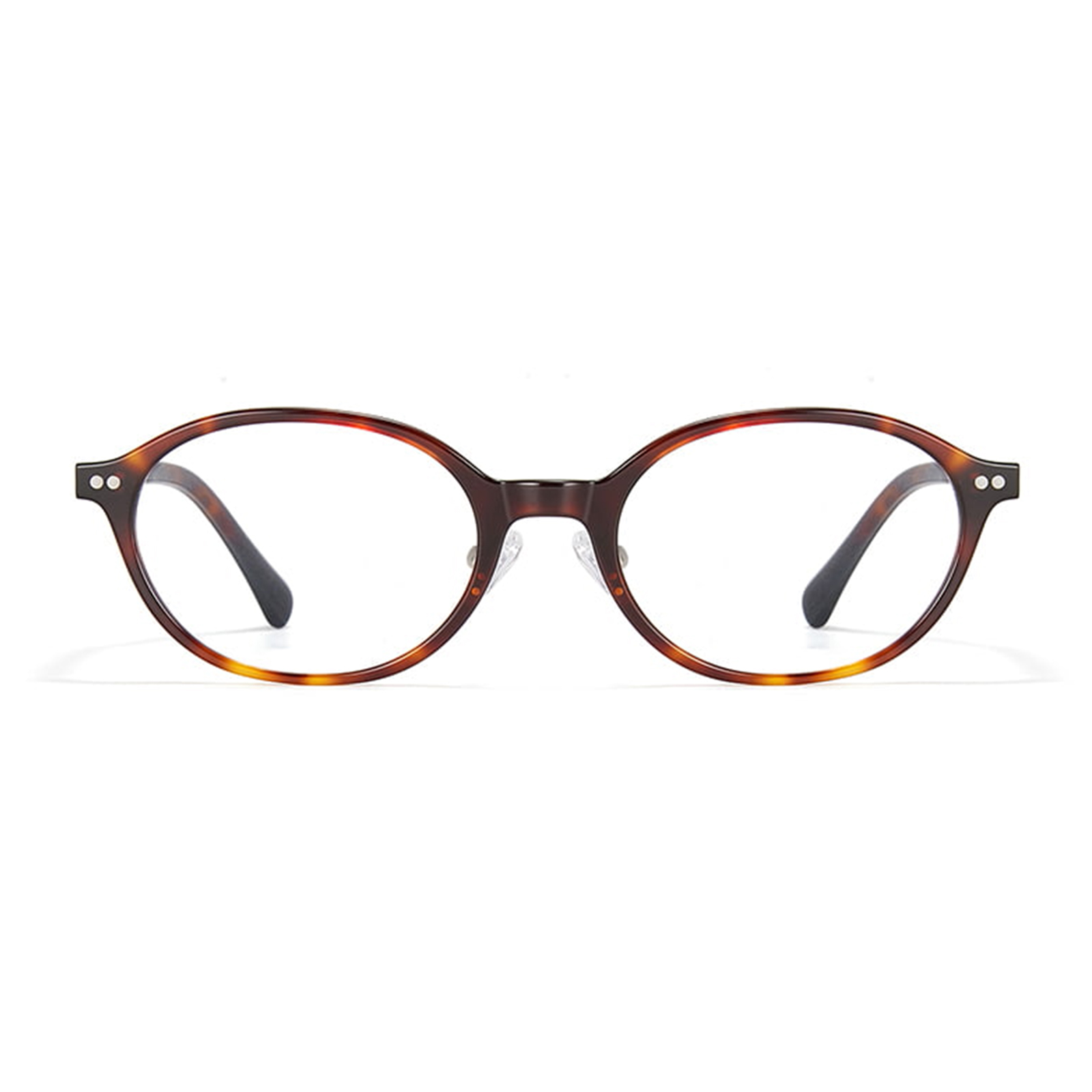 Lunettes ovales en acrylate respectueuses de la peau pour le travail sur ordinateur BC2049