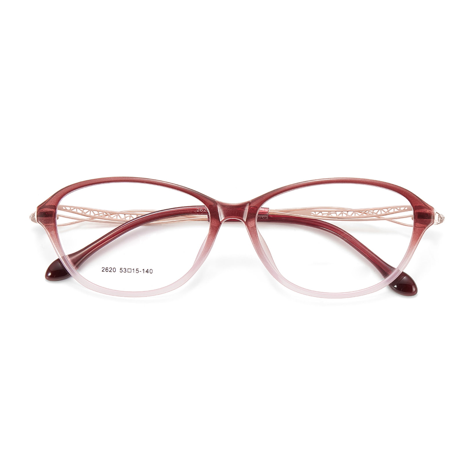 Lunettes TR90 à monture large 2620 sans appuyer sur les oreilles